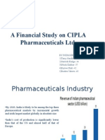 A Financial Study on CIPLA Pharmaceuticals Ltd (1)