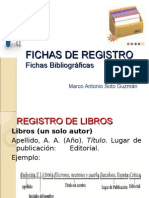 Fichas de Registro