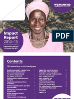 Womankind Worldwide Impact Report 2014-15