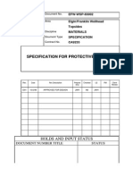 Protective Coating Specification for Elgin/Franklin Wellhead Topsides