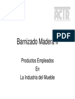 Barnizado Madera II