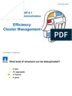 6 Efficiency ClusterManage DataOntap8.1Cluster-ModeQuestions