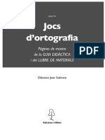 Pàgines de mostra jocs d'ortografia