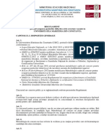 Regulamentul UMC Posturi Didactice Vacante