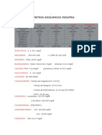 Parametros Bioqcos Pediatria