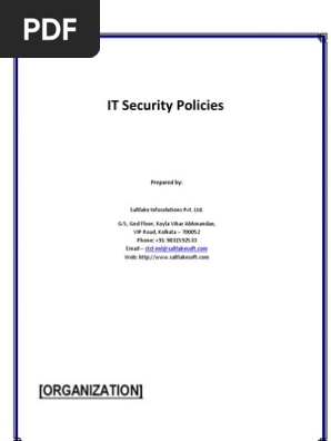 IT Security Policies