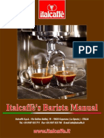 Italcaffe s Barista Manual