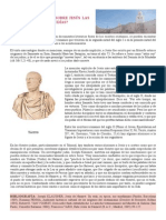 Tema 1. Que Datos Aportan Sobre Jesus Las Fuentes Romanas y Judias