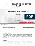 Misión Dirección de Materiales 