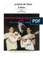 Tião Carreiro e Pardinho - Letras - 05 - Repertório de Ouro - 1964