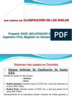 SistemSISTEMAS DE CLASIFICACION DE LOS SUELOS - Pdfas de Clasificacion de Los Suelos