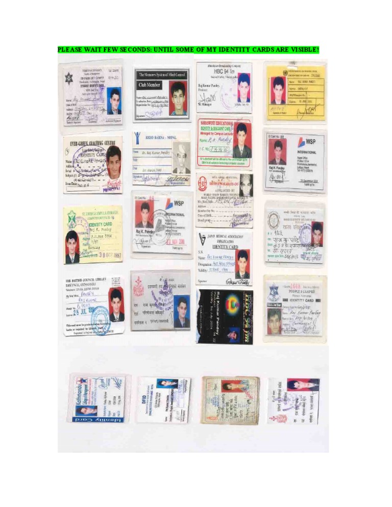 05 My Identify Cards | PDF