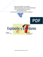 Explosion y Extintores