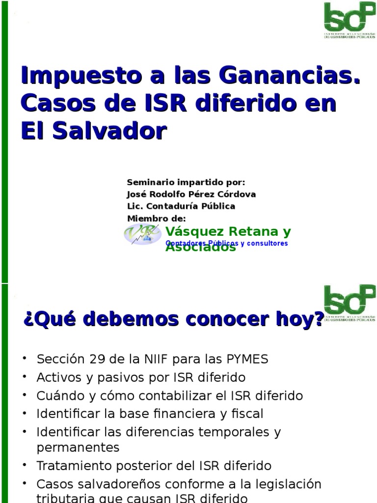 01 - Seccion 29 - Impuesto A Las Ganancias v2 | PDF | normas ...