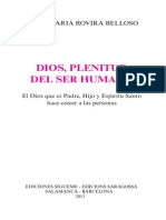 Dios Plenitud Del Ser Humano