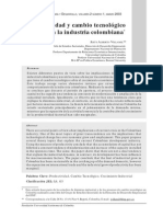 1. Plan Lector N°2 - Productividad y Cambio Tecnológico en Colombia