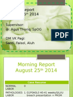 Morning Report 25-8-14