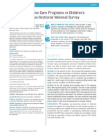 2 - Pediatric Palliative Care Programs in Children’s - A Cross-Sectional National Survey