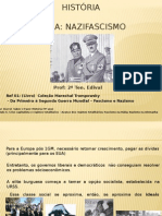 Aula de História Sobre Nazifascismo