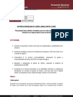 Diplomado en gestión de rentabilidad de clientes y modelo Kapital Cliente