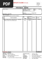 Download Purchase Order FORMAT With GRN by SushantGore SN28254361 doc pdf
