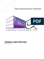 1 Signals and Spectra