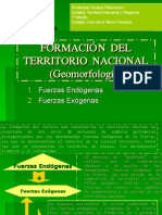 Formación Del Territorio Nacional