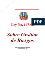 Ley 147-02 Gestion de Riesgos