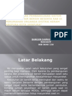 Perencanaan Pembangunan Sistem Penyediaan Air Bersih Beserta