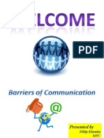 Barriers of Communication 1