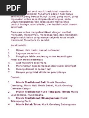 Fungsi Musik Karang Dodou Dalam Upacara Memandikan Bayi