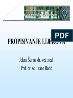 05 Propisivanje Lijekova PDF