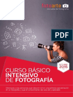 Curso Basico Intensivo de Fotografia FotoArte