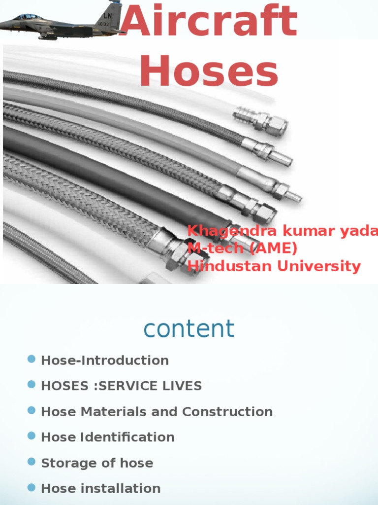 Aircraft Hoses Hose Natural Rubber