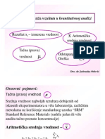 3fa Statisticka Obrada Rezultata U Kvantitativnoj Hemijskoj Analizi JOdovic 2012
