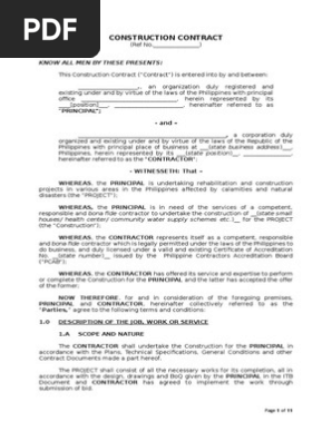 Construction Contract Template.doc