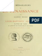 Les Médailleurs de La Renaissance. (IV) :Léon-Baptiste Alberti, Matteo De' Pasti, Et Anonyme de Pandolphe IV Malatesta / Par Aloïss Heiss