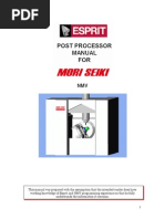 N MV Post Processor Manual Eng