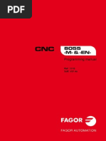 CNC 8055-I M Programming