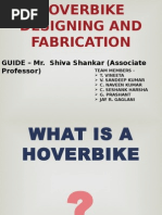 Hoverbike Designing and Fabrication