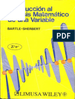Bartle Sherbert - Introduccion Al Analisis Matematico de Una Variable