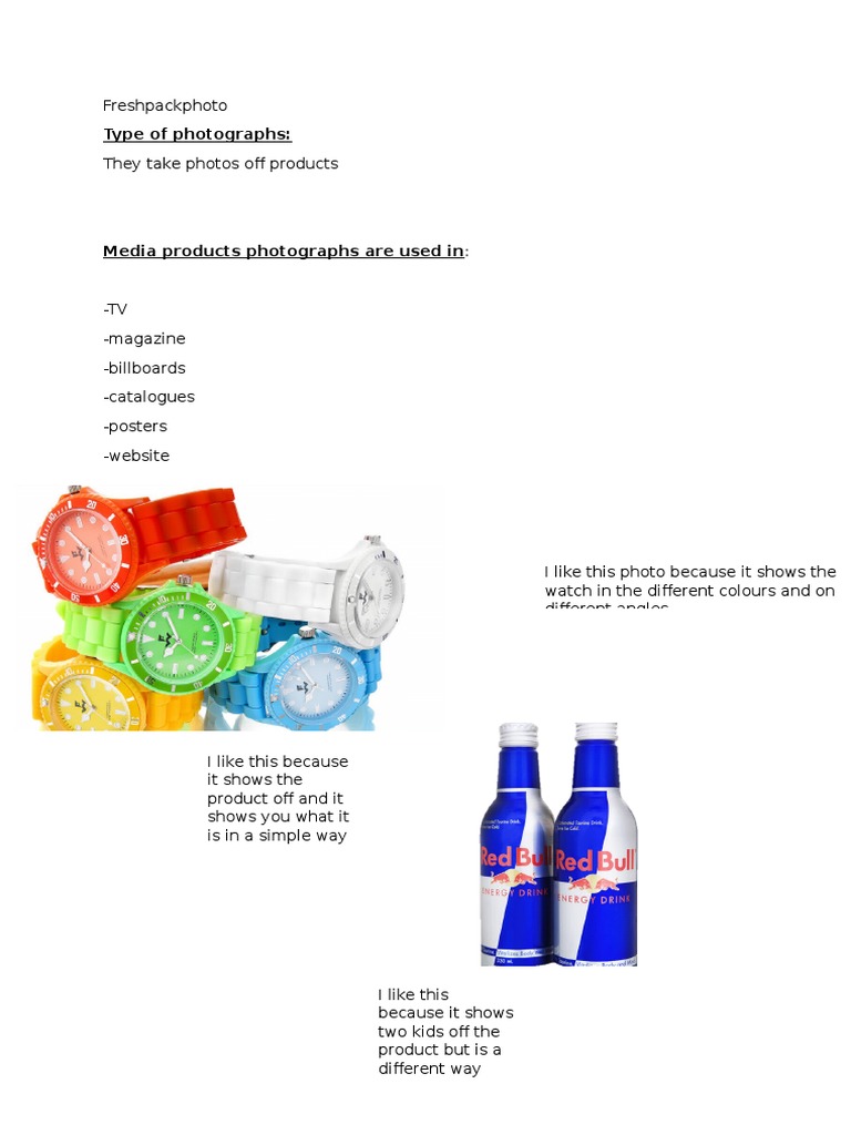Fresh Pack Photo | PDF