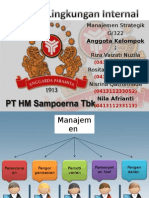 Analisis Internal PT.H.M.Sampoerna Untuk Tugas Manajemen Strategik