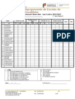 Ficha de Avaliação Intercalar - 8º3