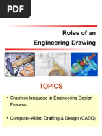 Chapter 13 Roles of Engineering Drawing