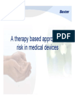 A Therapy Based Approach To Risk in Medical Devices