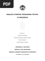 Download ANALISIS STRATEGI PEMASARAN TOYOTAdoc by Gunawan SN282595462 doc pdf