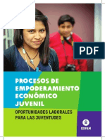 Procesos de Empoderamiento Económico Juvenil