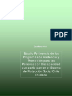 Estudio Pertinencia de Programas de Asistencia PsD