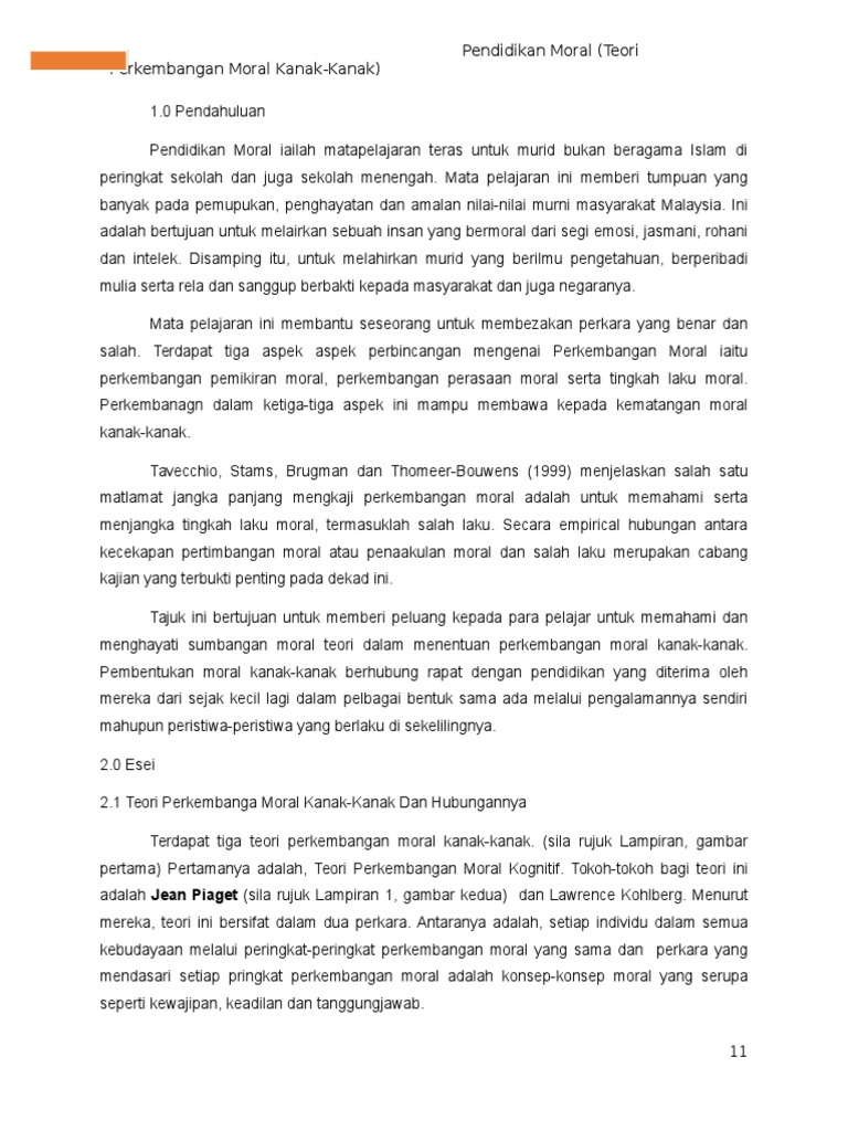 Moral Esei Pdf